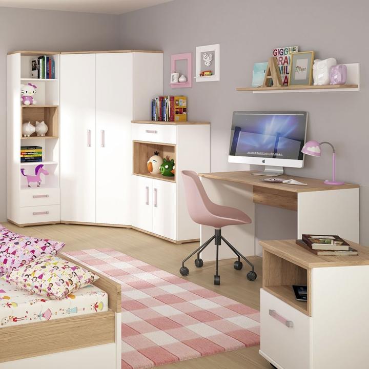 4KIDS 1 Drawer Bedside Cabinet