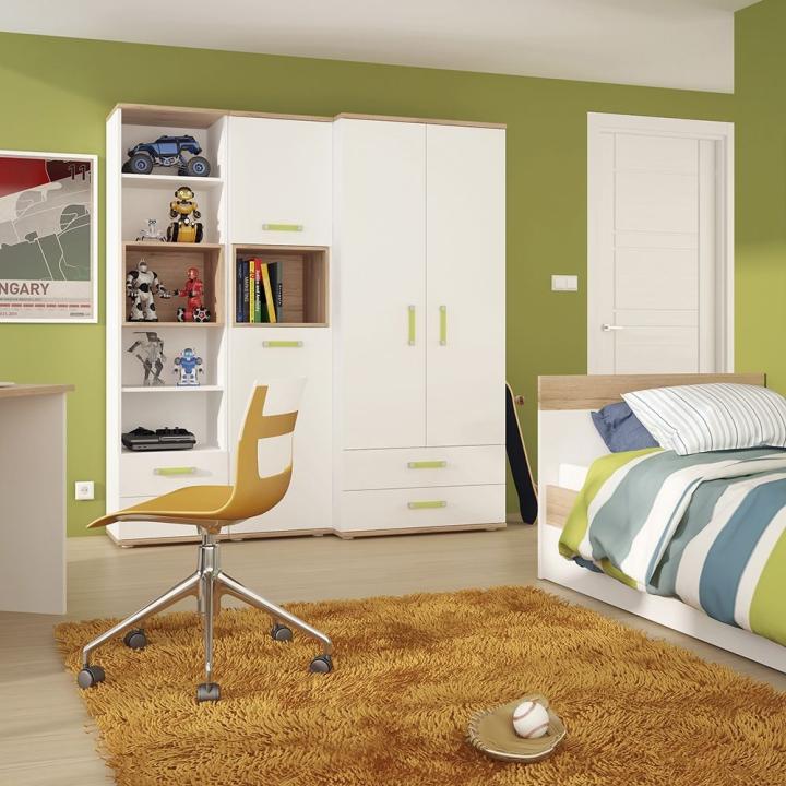 4KIDS 1 Drawer Bedside Cabinet