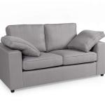 ALTON Fabric Sofa in Silver