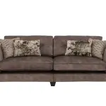 Ariana 4 Seater Fabric Classic Back Split Frame Sofa