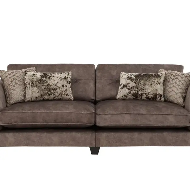 Ariana 4 Seater Fabric Classic Back Split Frame Sofa
