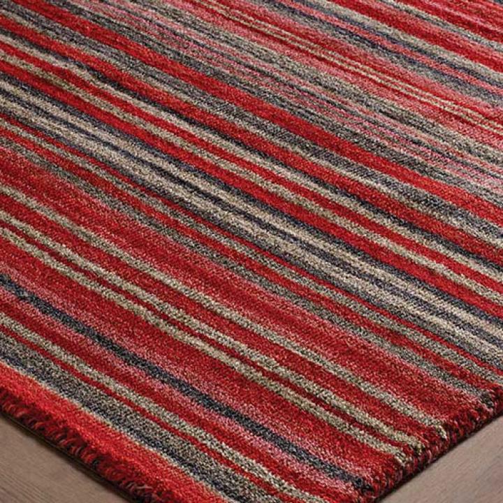 CARTER Wool Red Rug