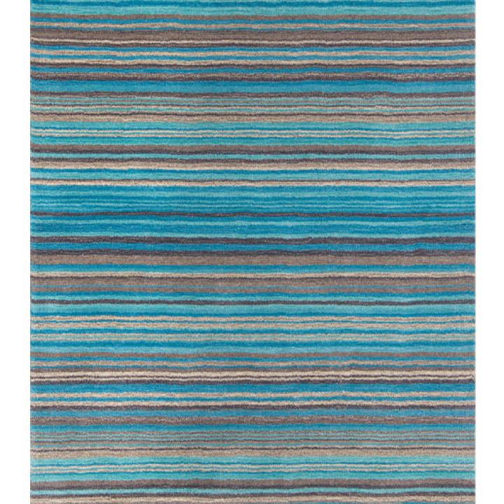 CARTER Wool Teal Rug