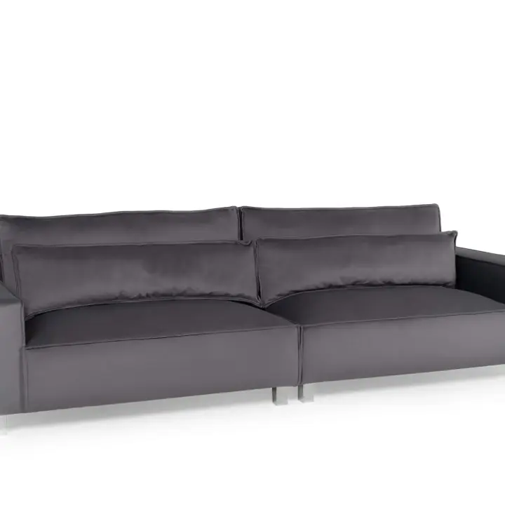 HARLESTON Fabric Sofa in Steel