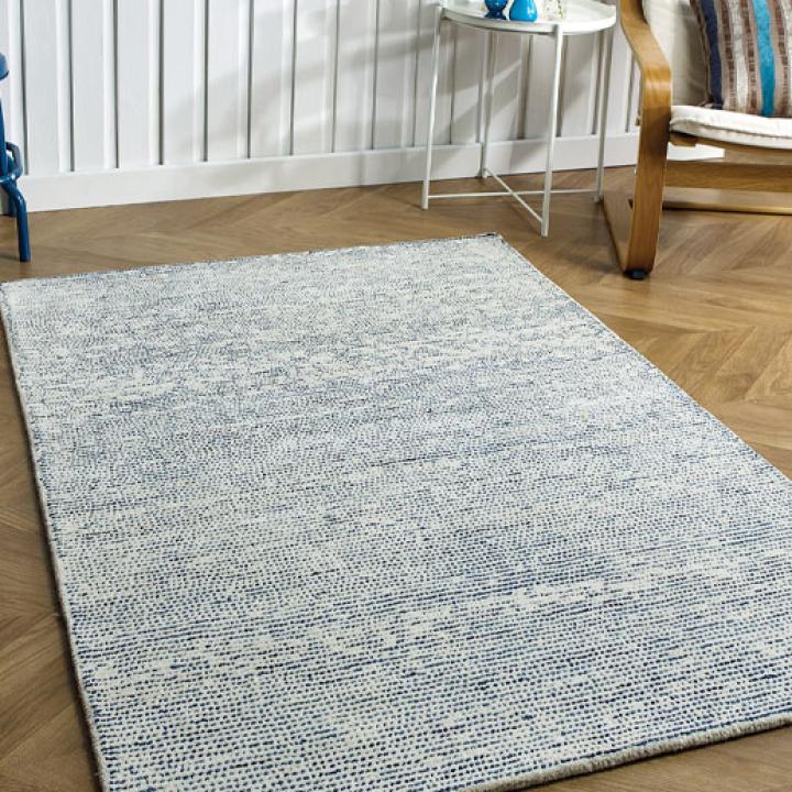 MILANO Blue Wool Rug