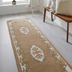 ROYAL Beige Wool Rug