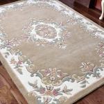 ROYAL Beige Wool Rug