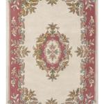 ROYAL Cream/Rose Wool Rug