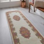 ROYAL Cream/Rose Wool Rug